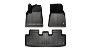 2befair Juego de alfombrillas de goma premium para el interior del Tesla Model Y 