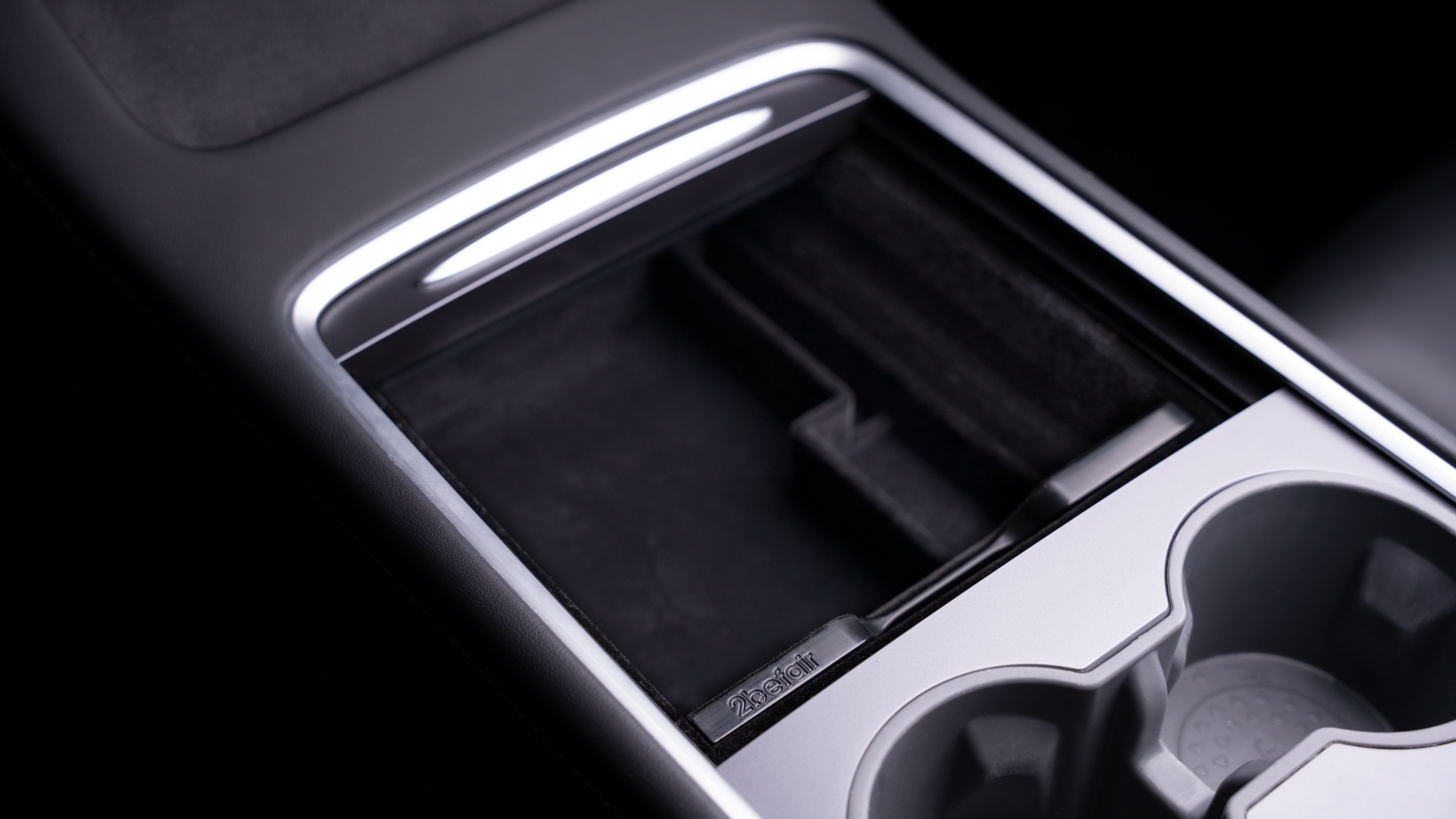 2befair Organizer-Box für die Mittelkonsole des Tesla Model 3/Y - Shop4Tesla