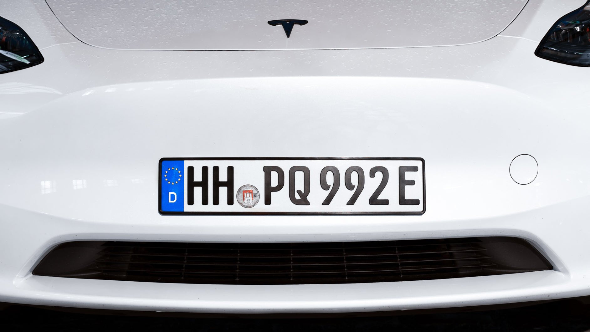Legaler Magnet-Kennzeichenhalter für Tesla Model 3/Y - Shop4Tesla