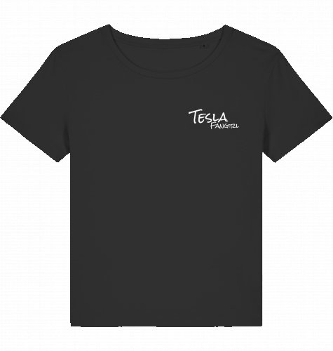 T-Shirt "Tesla Fangirl" (schlicht) - Shop4Tesla