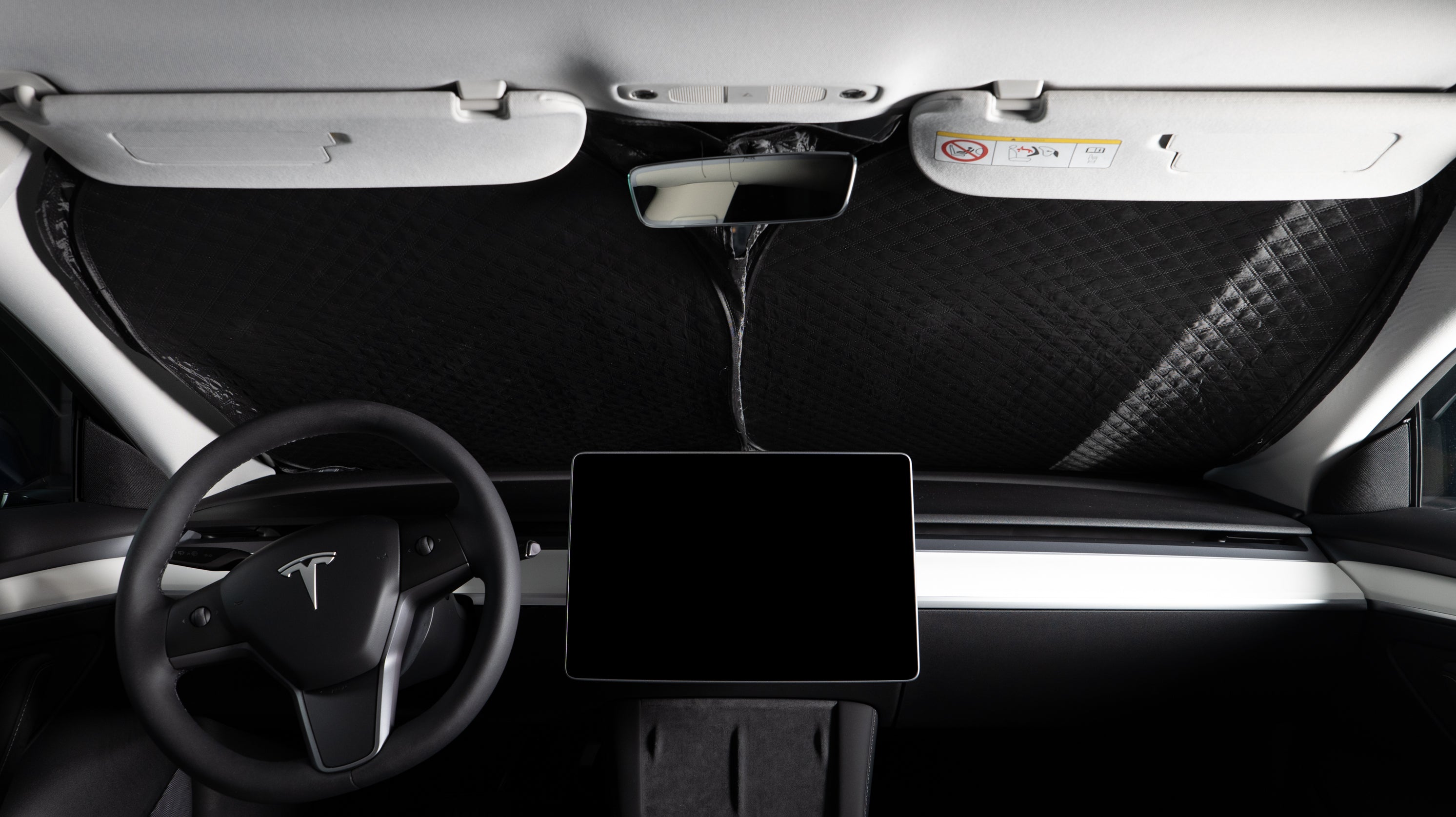 Windschutzscheiben Sonnen- und Sichtschutz für das Tesla Model 3 - Shop4Tesla